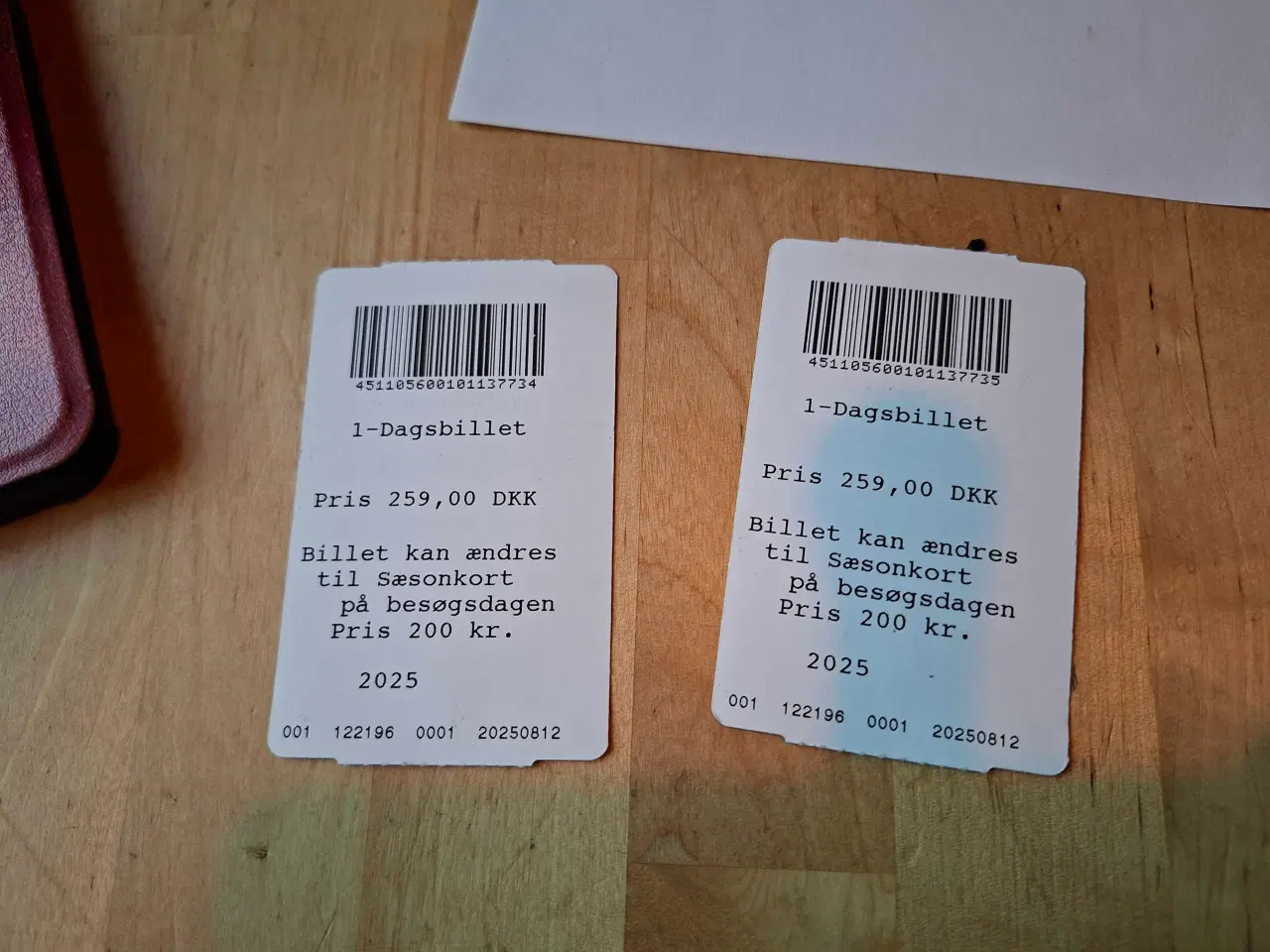 Billede 2 - Jesper hus billetter 