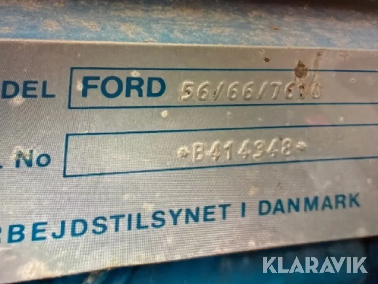 Billede 6 - Veterantraktor Ford 6610 BA314D