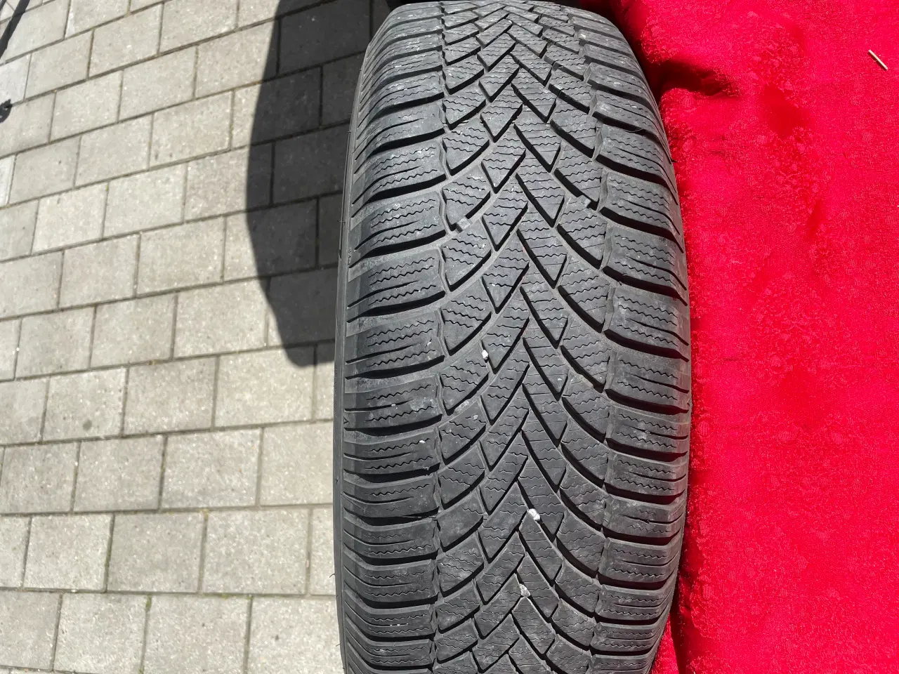 Billede 1 - Alufælge x 4 med Bridgestone 215/65R16 