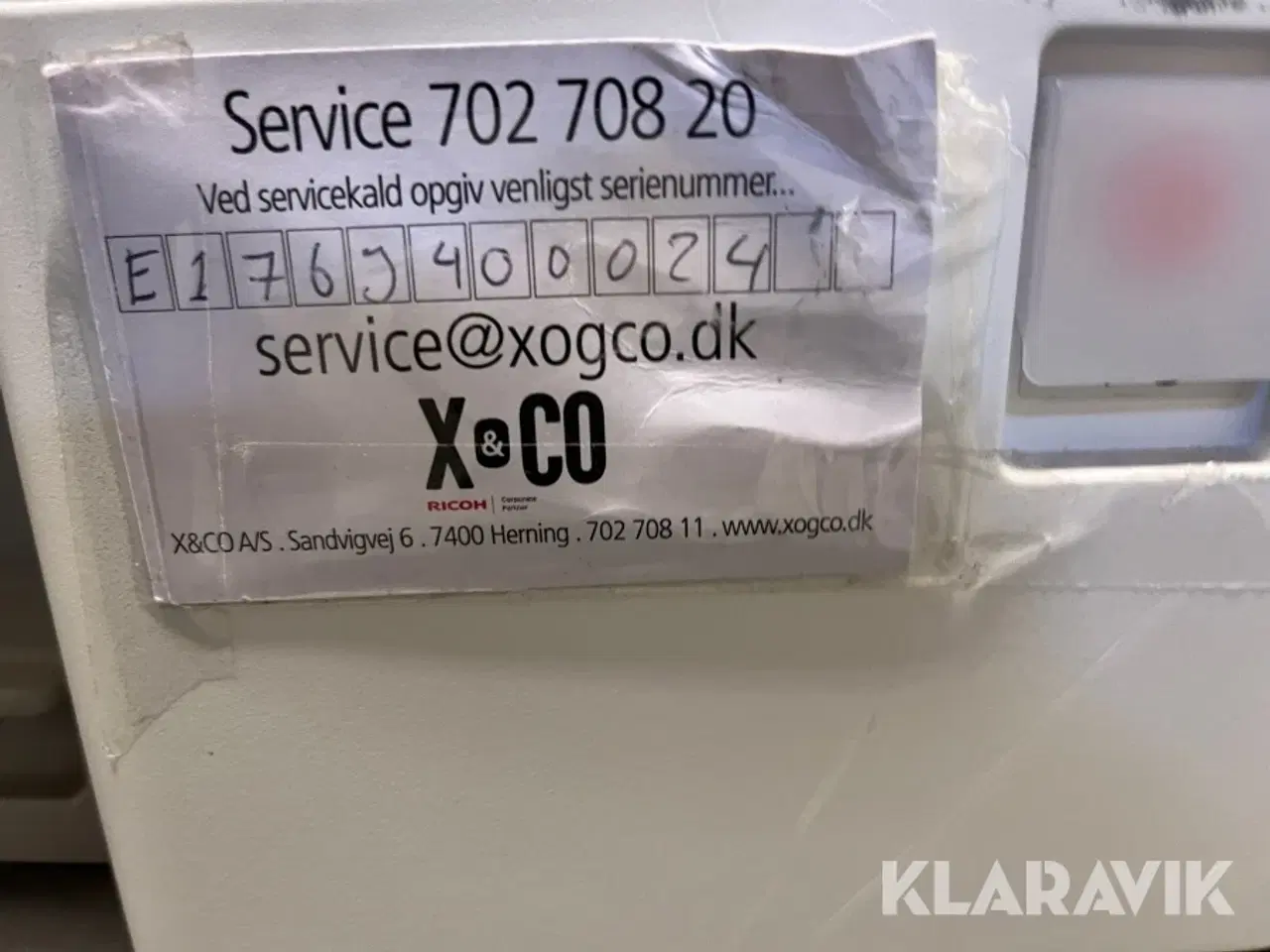 Billede 5 - Print/scan/kopi og makulator Ricoh MP C4503