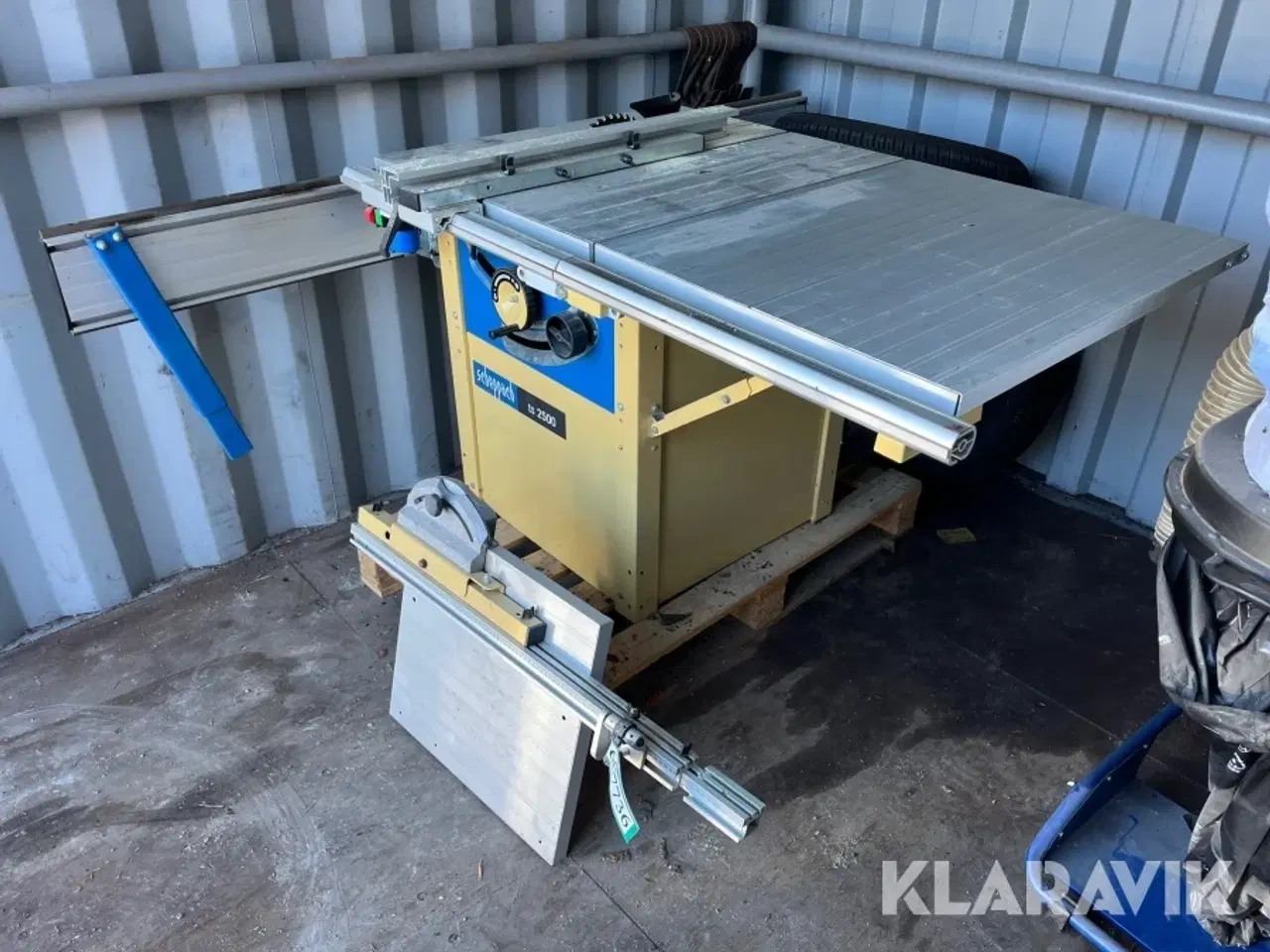 Billede 2 - Rundsav/formatsav med spånsug Scheppach Ts2500