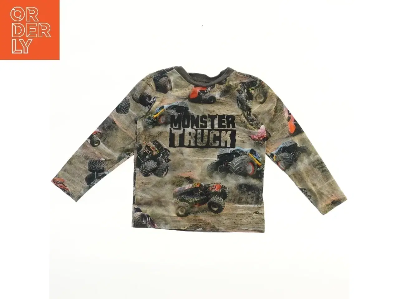 Billede 1 - Langærmet bluse med monster truck motiv fra Friends (str. 104)