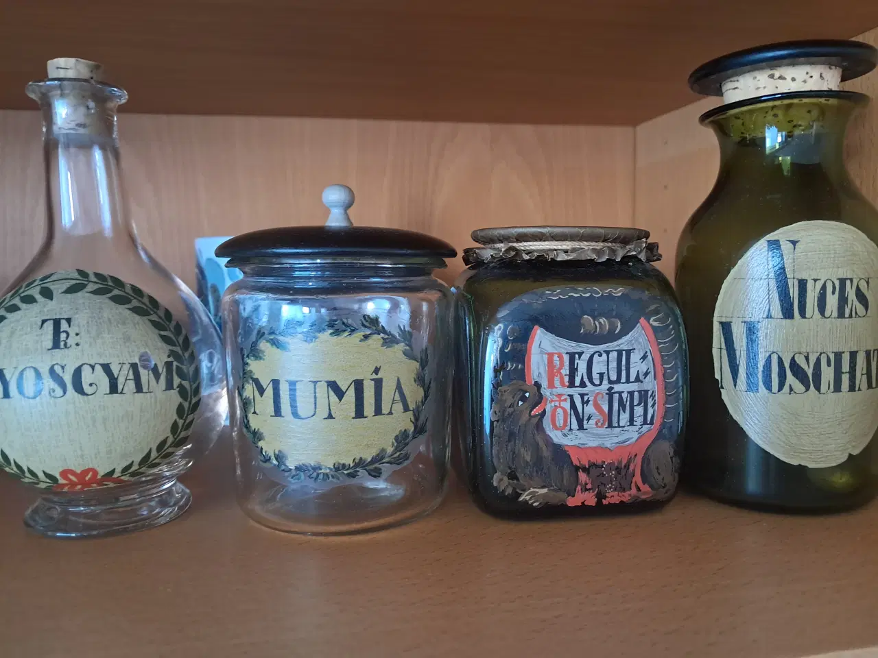 Billede 1 - Holmegaard apotekerkrukker