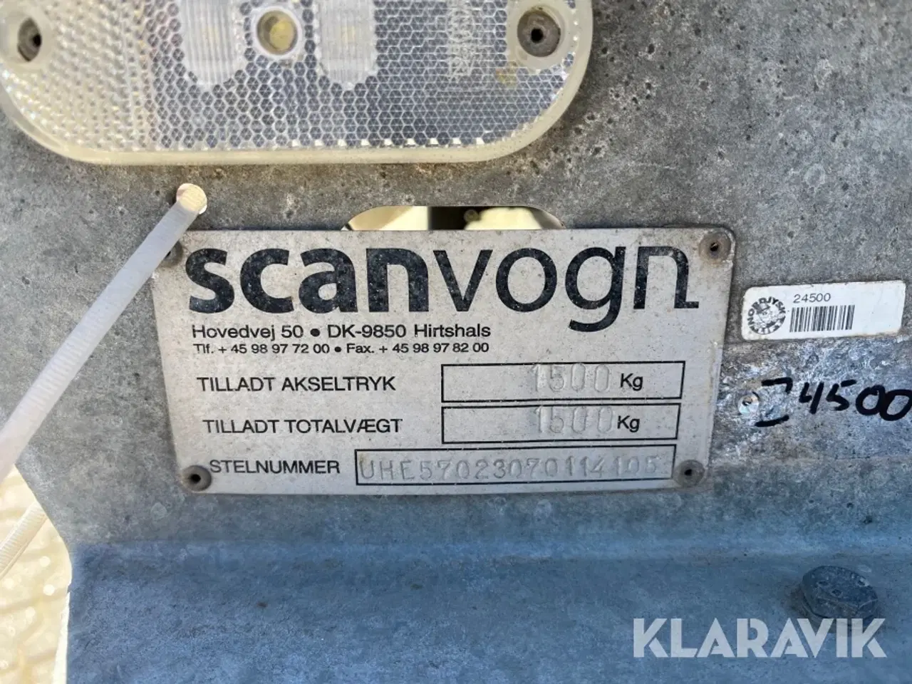 Billede 5 - 3/6 mands mandskabsvogn Scanvogn 1400 - 1500kg