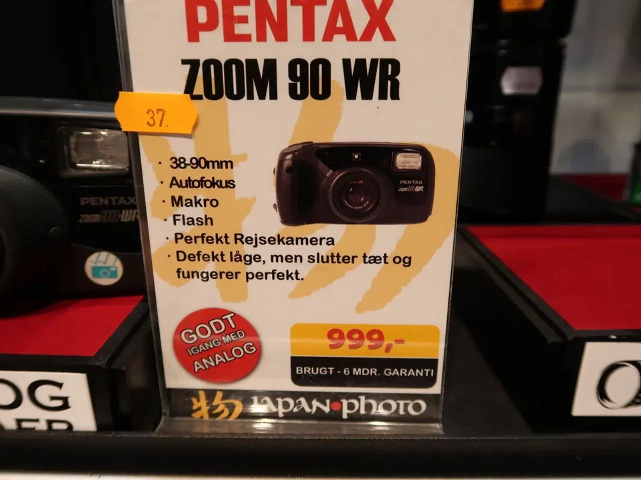 Billede 3 - Analog kamera PENTAX ZOOM 90 WR