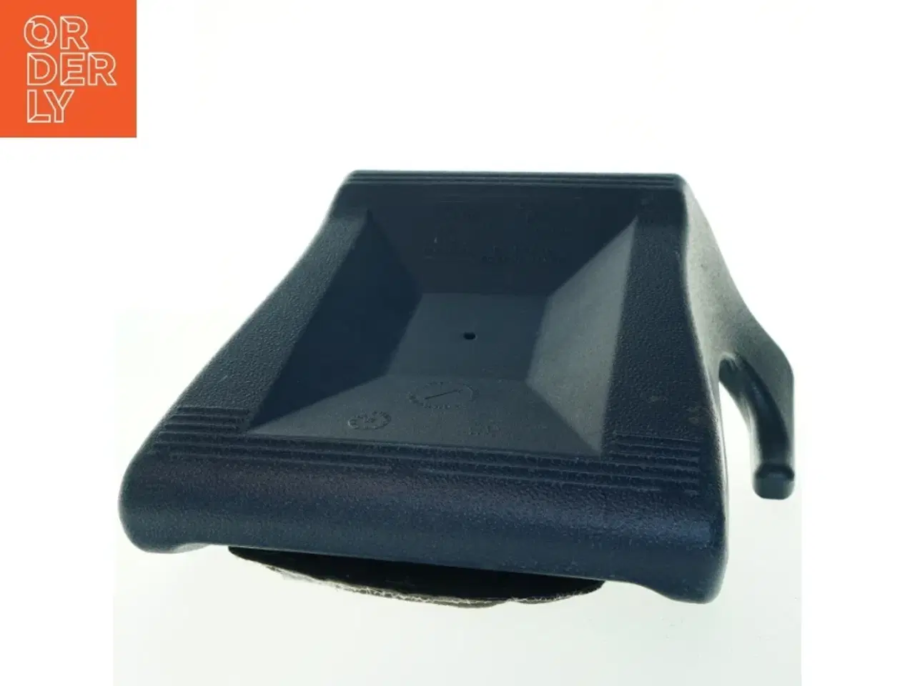 Billede 2 - Blåt booster seat med slidt polstring (str. 33x38 cm)