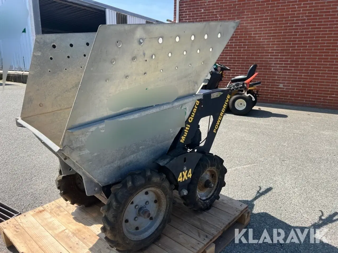 Billede 3 - Motorbører Multi Quard Powerdrive 4x4