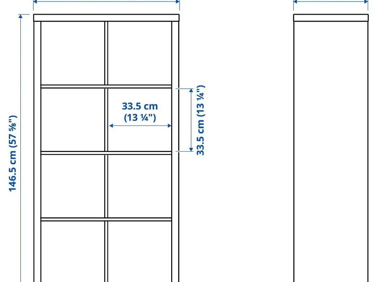 Billede 3 - 2 stk ikea rumdeler 