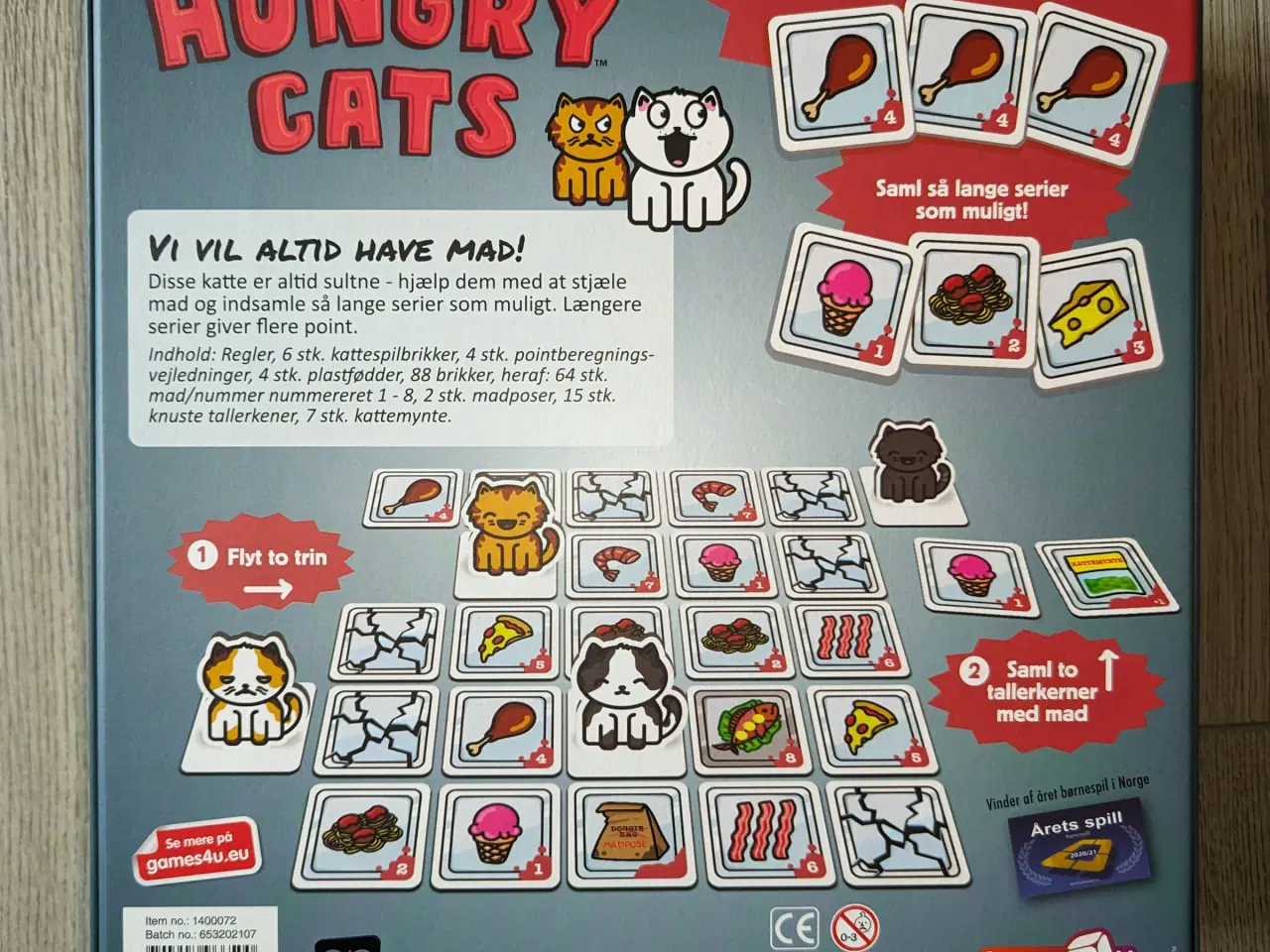 Billede 2 - Brætspil Hungry Cats 