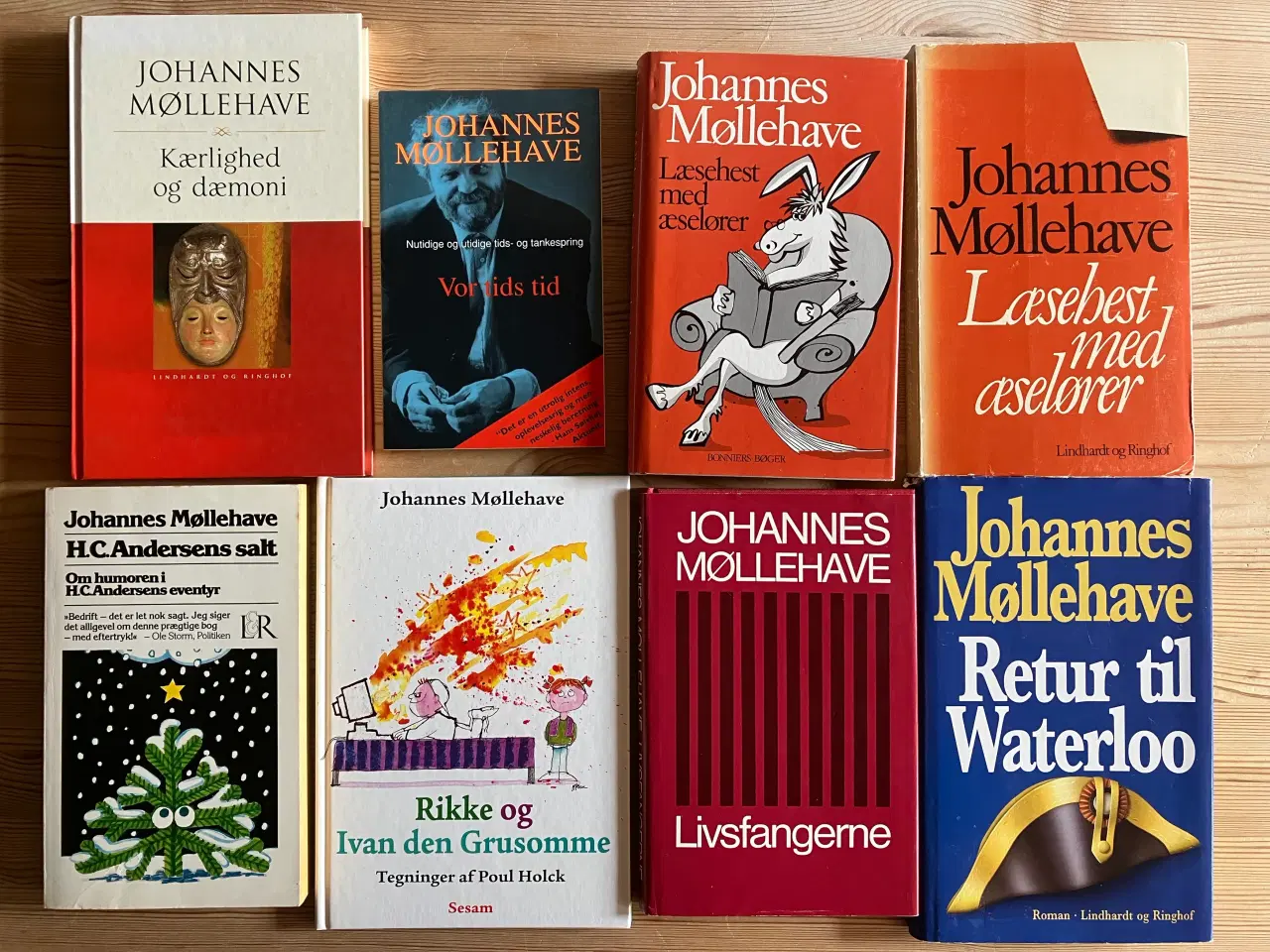 Billede 1 - 8 Johannes Møllehave bøger