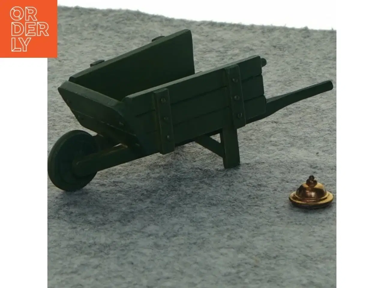 Billede 2 - Miniature trillebør, dukkehus tilbehør (str. 10x5 cm)
