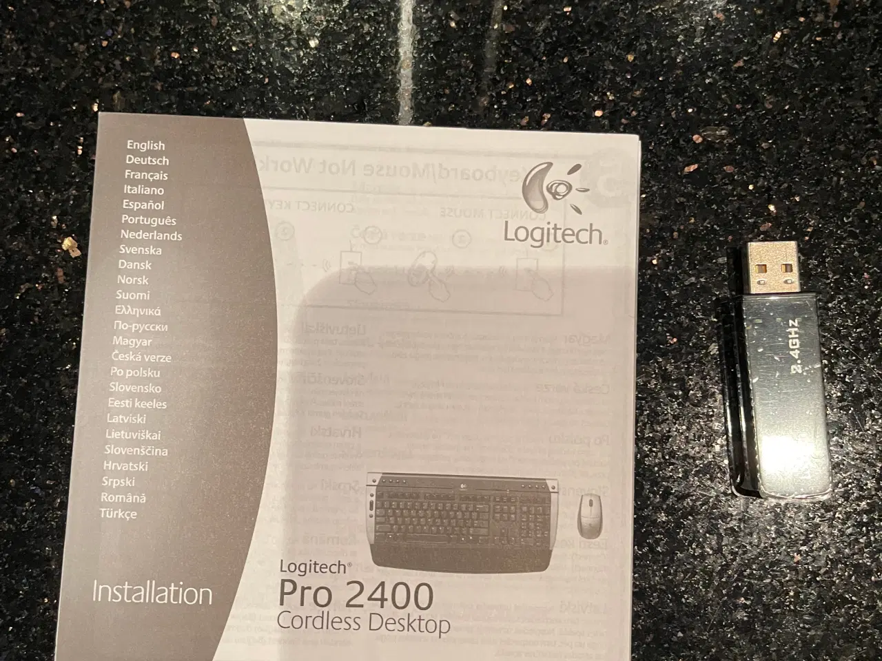 Billede 4 - Logitech Pro 2400 trådløs tastatur og mus