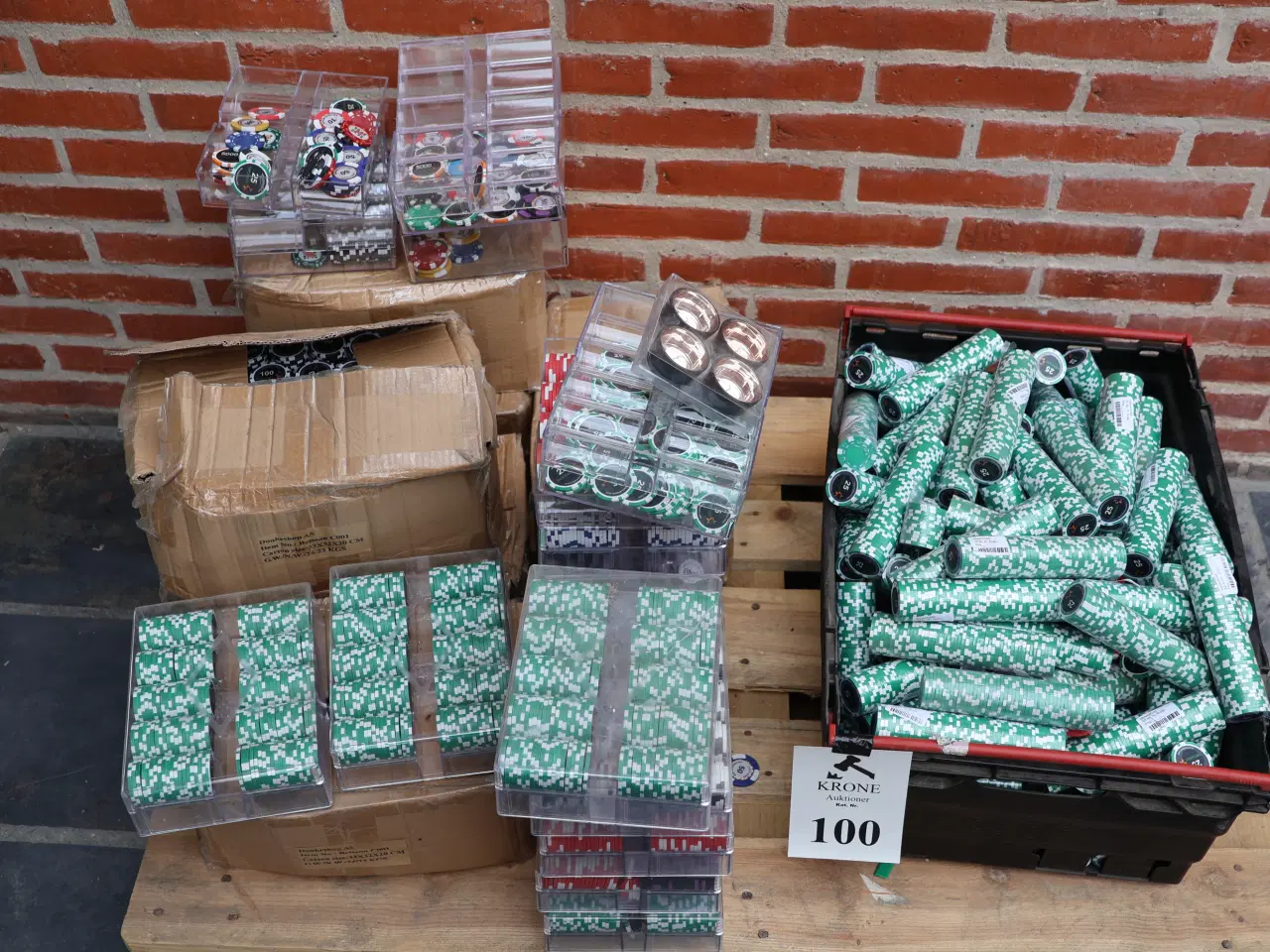 Billede 2 - 15000 Stk Poker jetoner, ubrugte. 