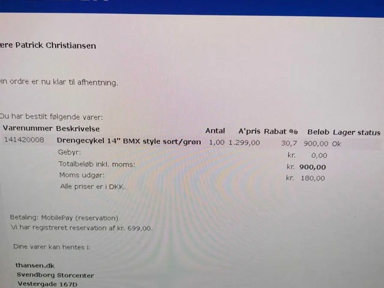 Billede 3 - bmx style børne cykel 14^