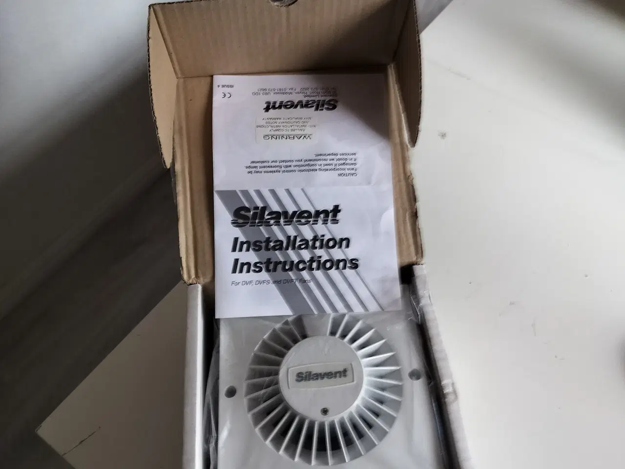 Billede 1 - Silavent DVF 101 ventilator bad