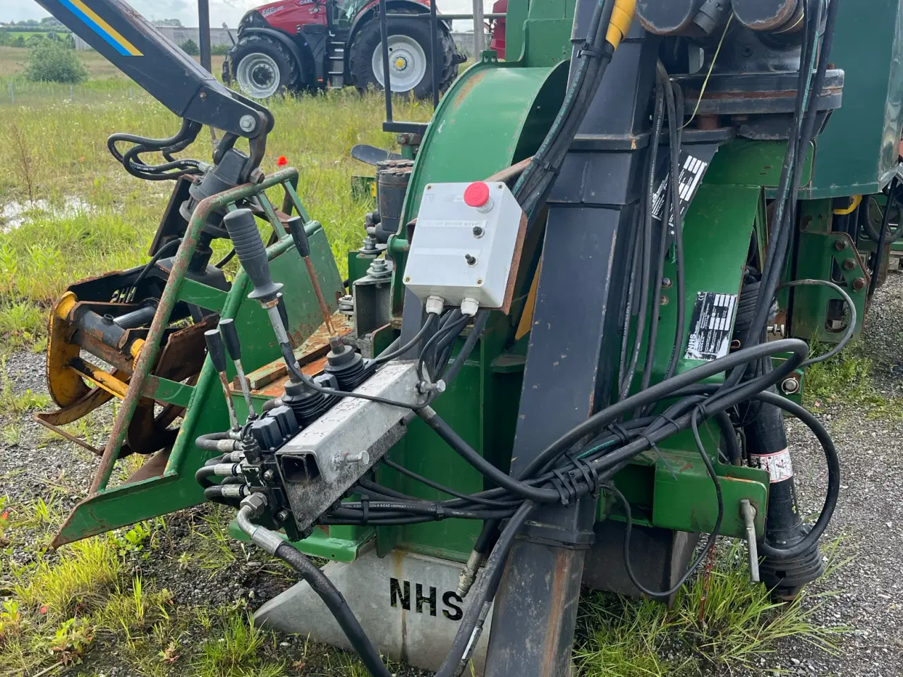 Billede 2 - Flishugger NHS med kran..