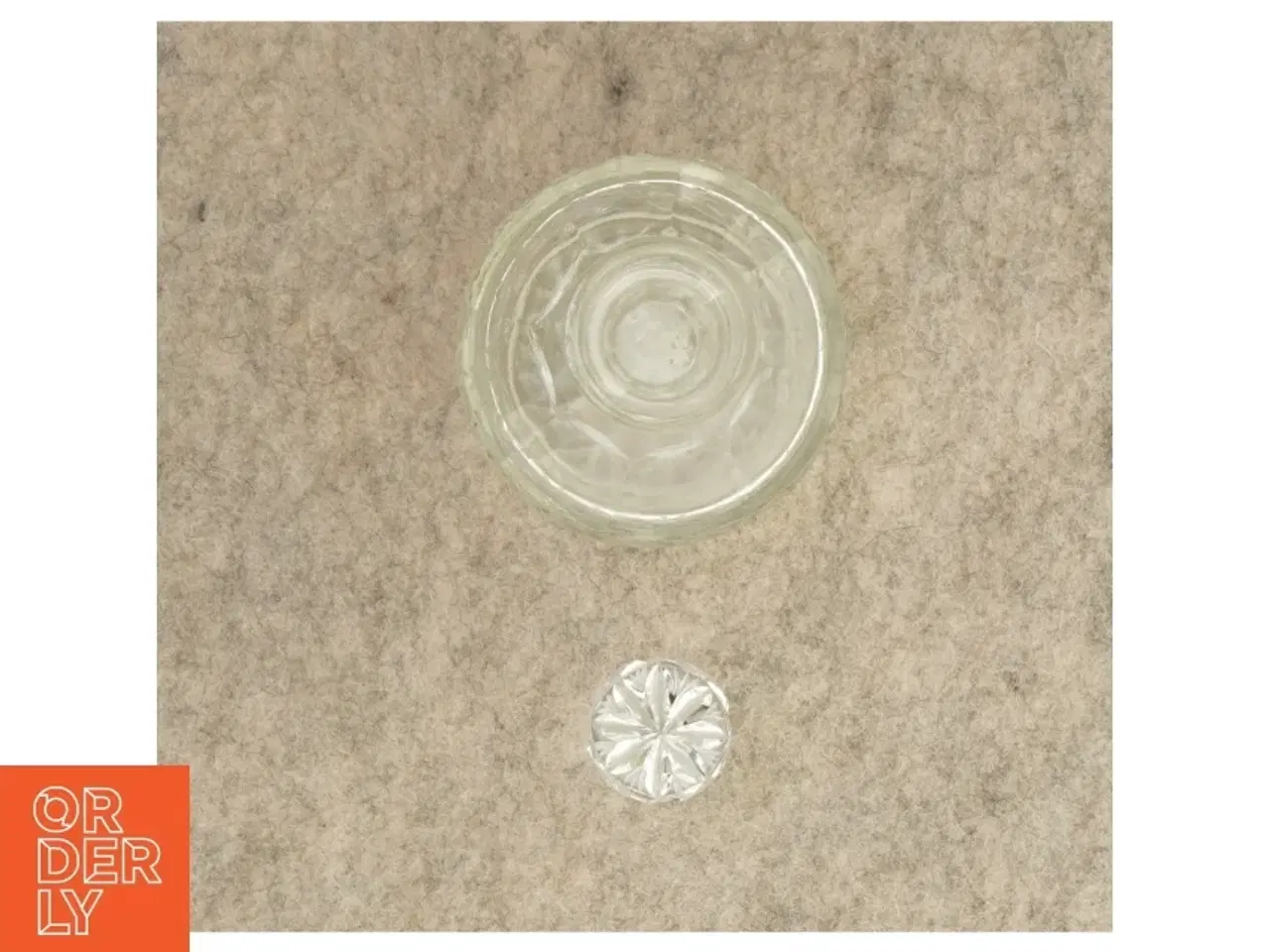 Billede 2 - Karaffel i krystal (str. 14 x 8 cm)