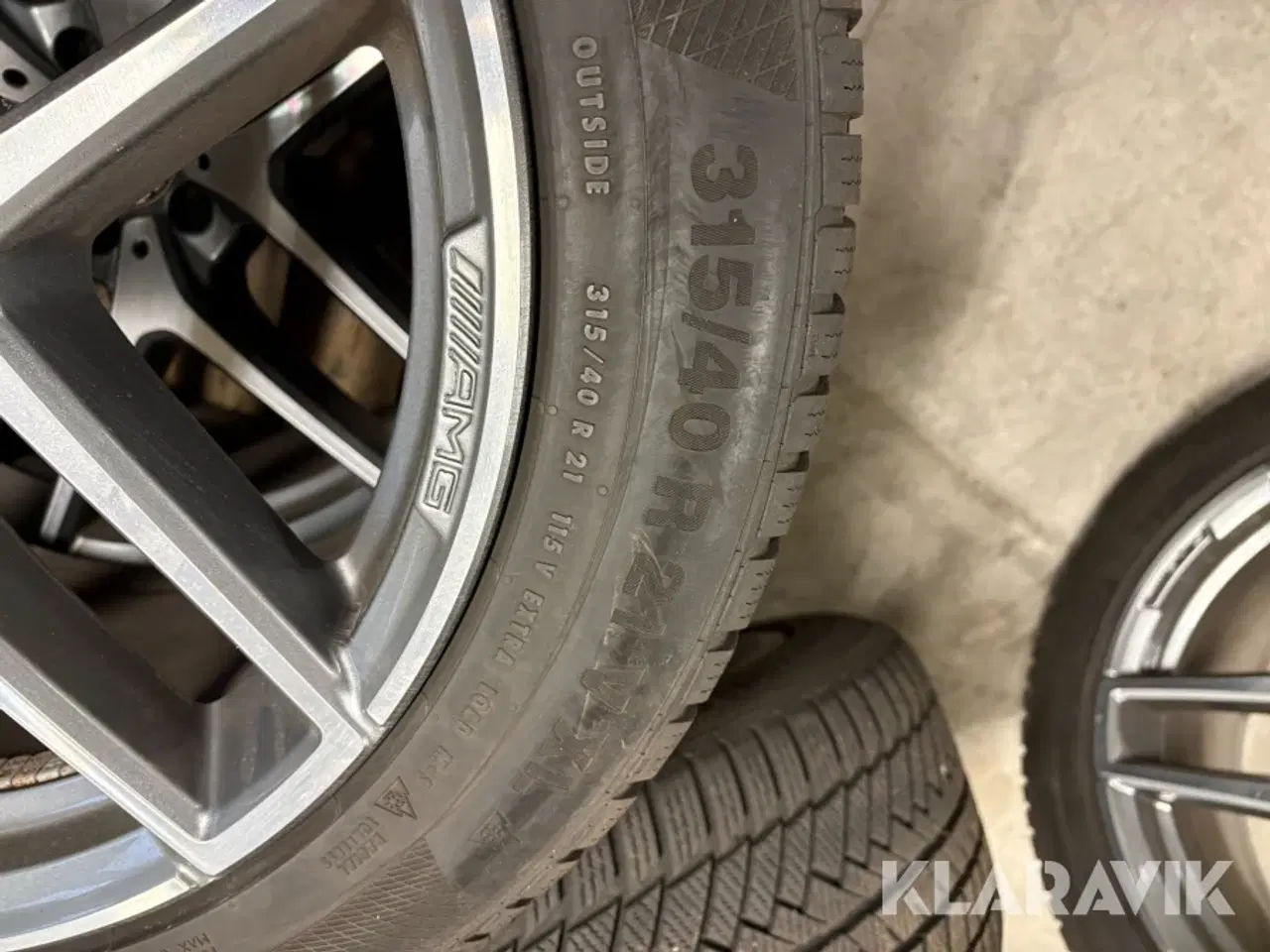 Billede 4 - Vinterhjul 21" Mercedes Gle 4 styk