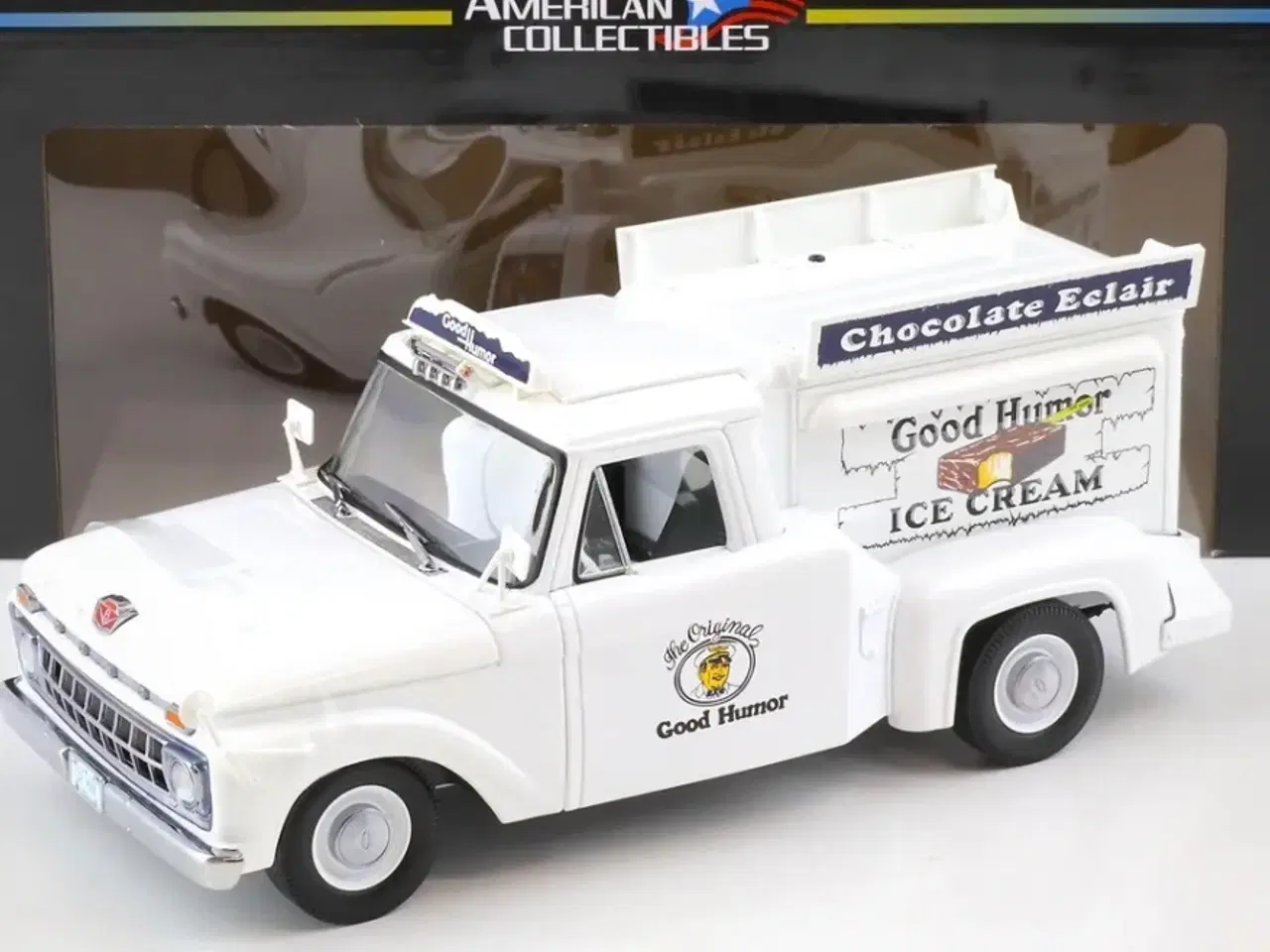 Billede 1 - 1:18 Ford F-100 ICE Cream Truck 1965