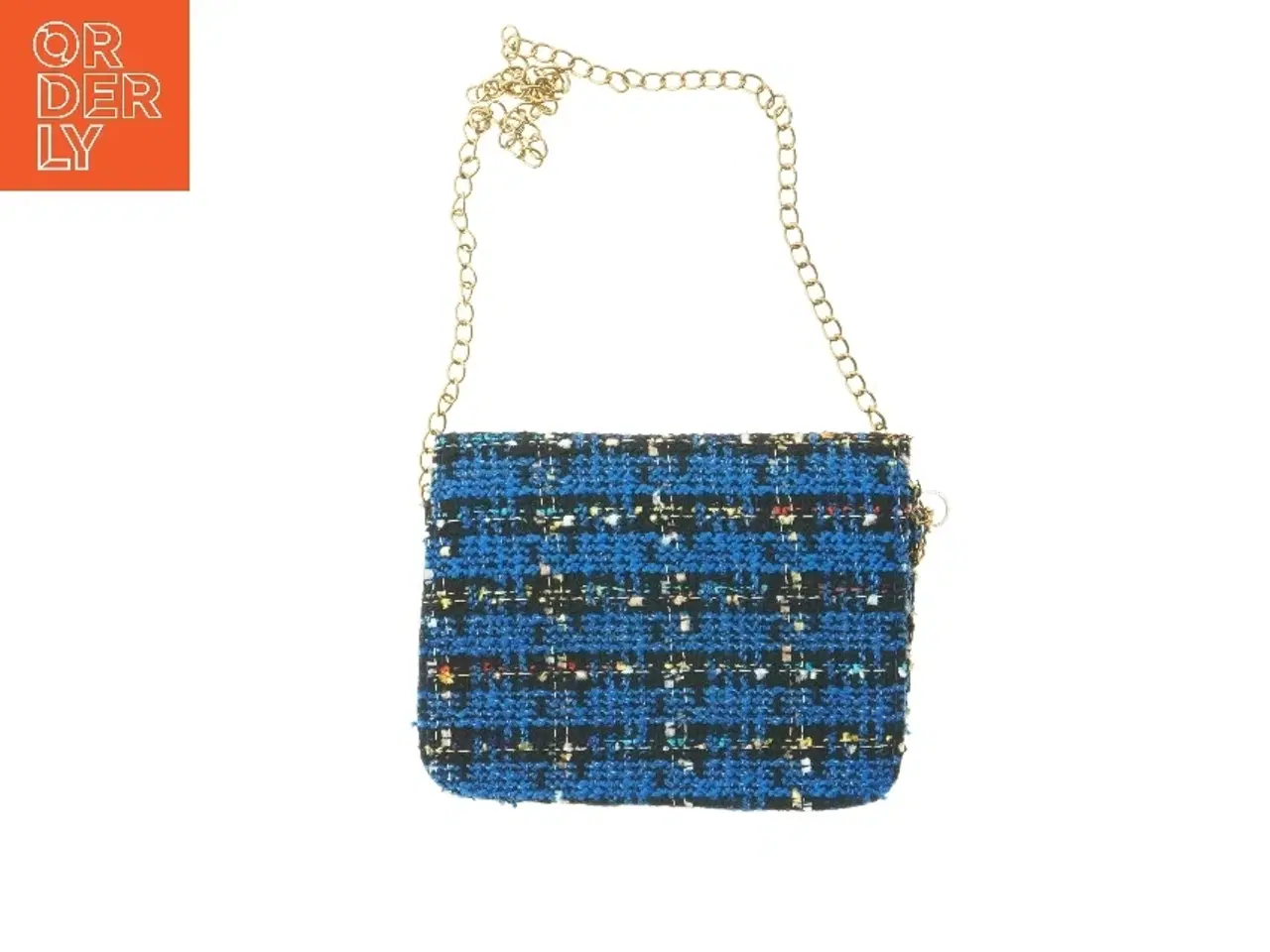 Billede 4 - Tweed skuldertaske (str. 15x20x3 cm)