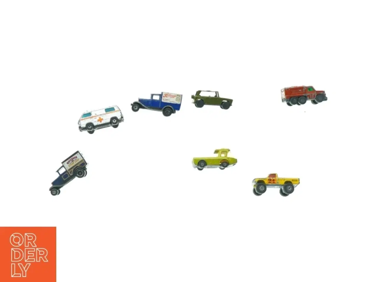 Billede 4 - Samling af vintage legetøjsbiler (str. 7 x 3 cm)