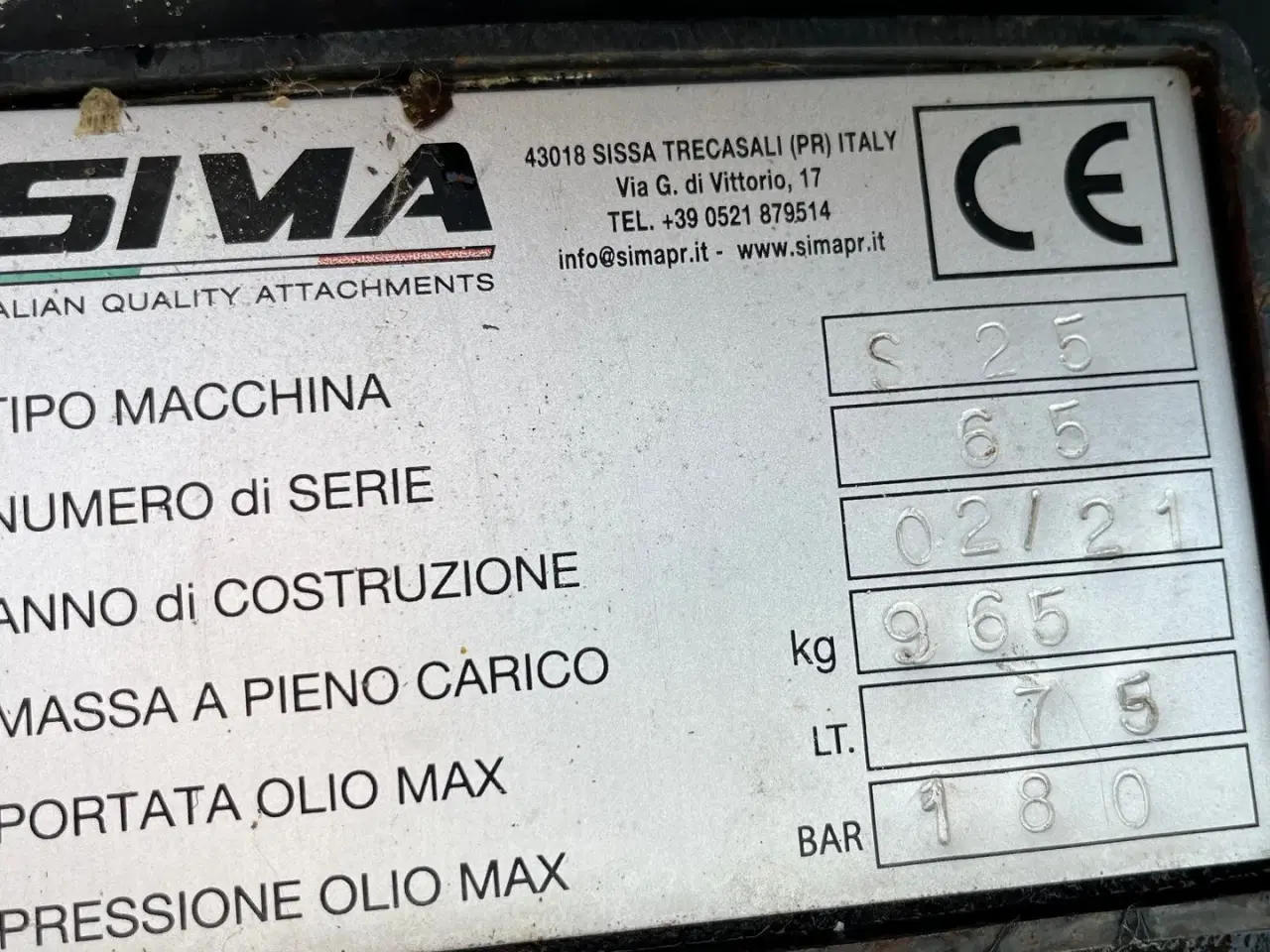 Billede 6 - Sima s25 Blandeskovl til minilæsser