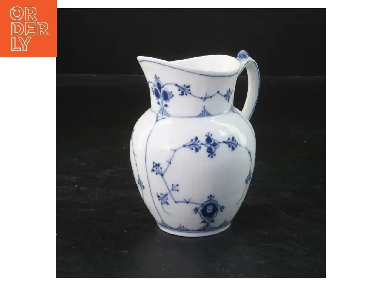 Billede 5 - Porcelæns kande med musselmalet blåt mønster fra Royal Copenhagen (str. 10 cm)