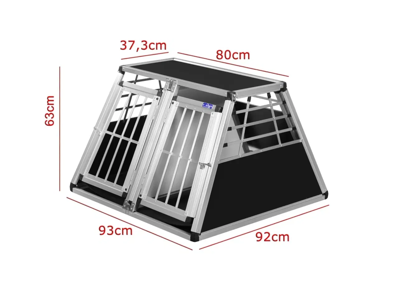 Billede 1 - Dobbelt Hundebur Brugt