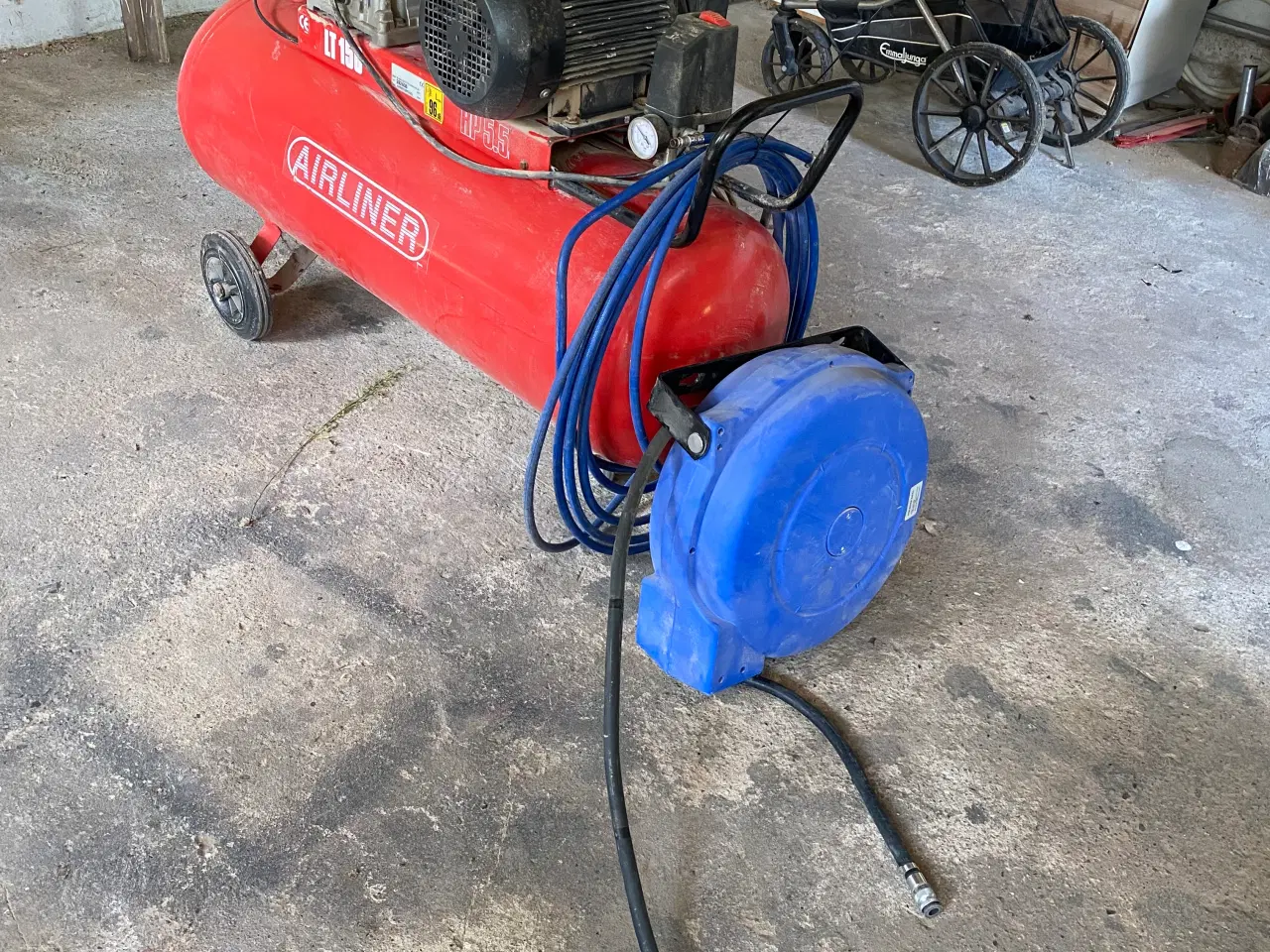 Billede 2 - Kompressor 150 liter tank 