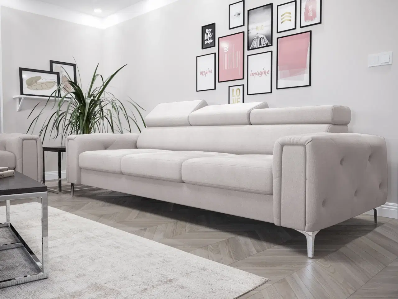 Billede 3 - ORIONIS III 3-personers SOFA 255 CM