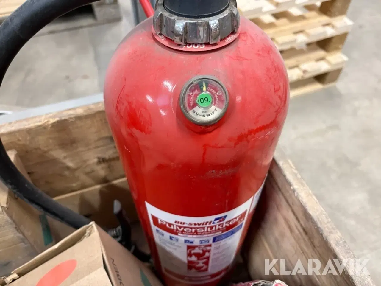 Billede 5 - Brandslukkere og holdere - 24 styk