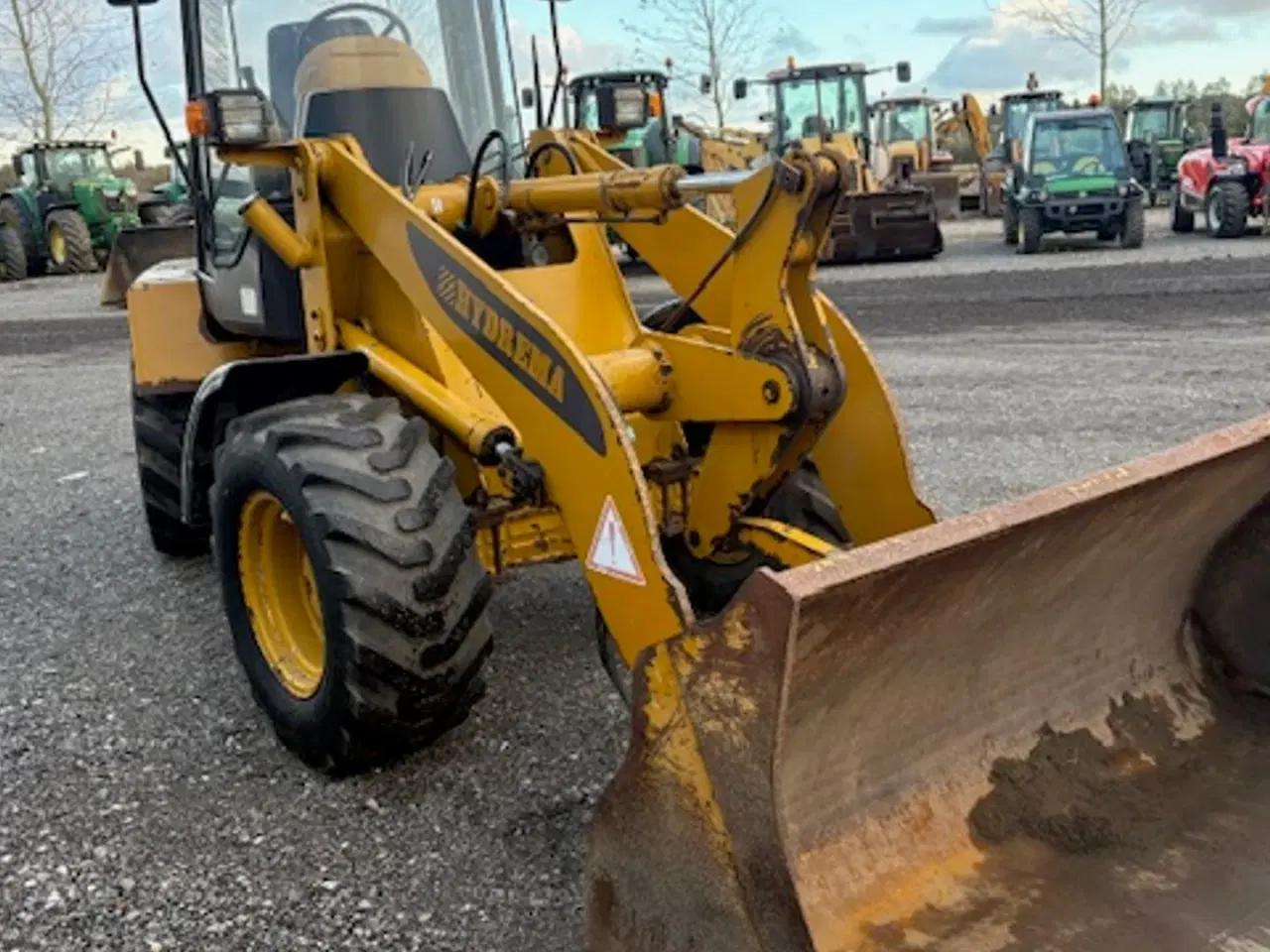 Billede 7 - Hydrema Wl 550C HYDRAULISK SKIFT, SKOVL OG GAFLER