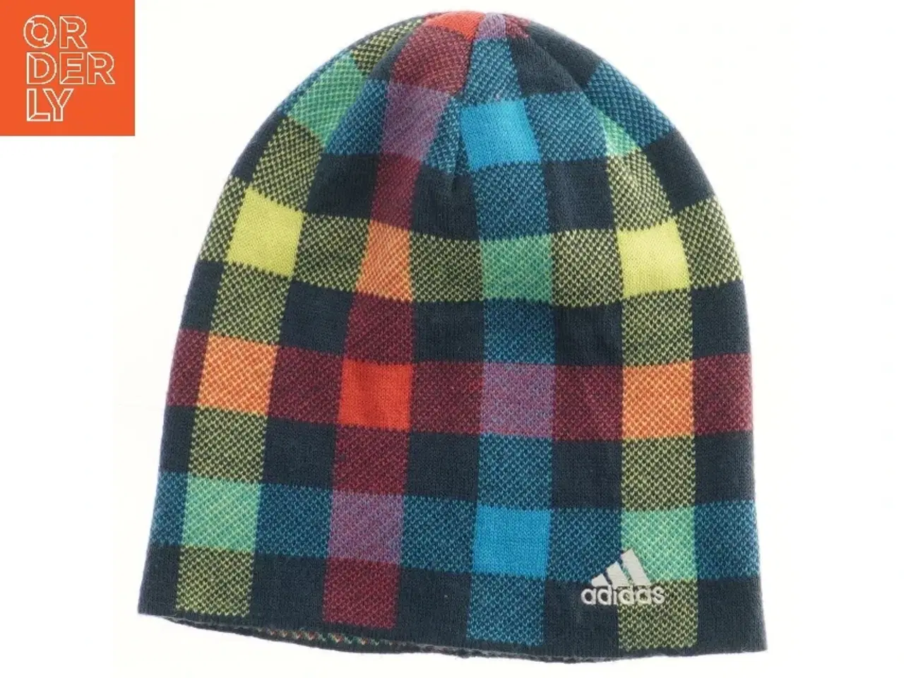 Billede 1 - Mønstret hue fra Adidas (str. 26,5x27,5 cm)