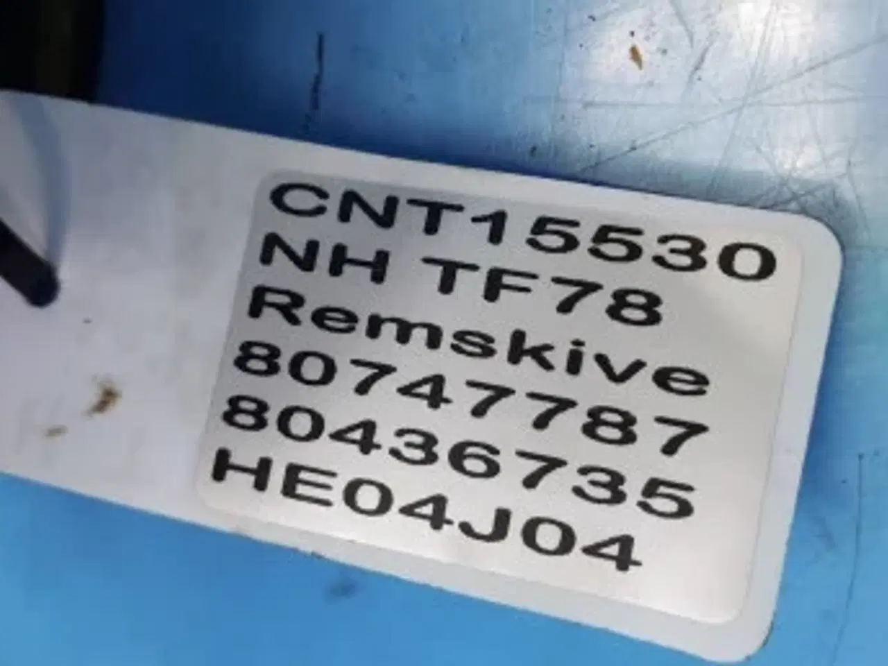 Billede 13 - New Holland TF78 Remskive 80747787