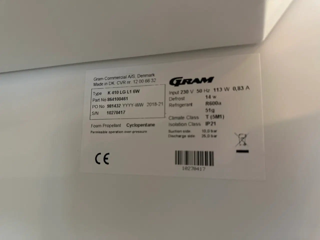 Billede 4 - GRATIS køleskab