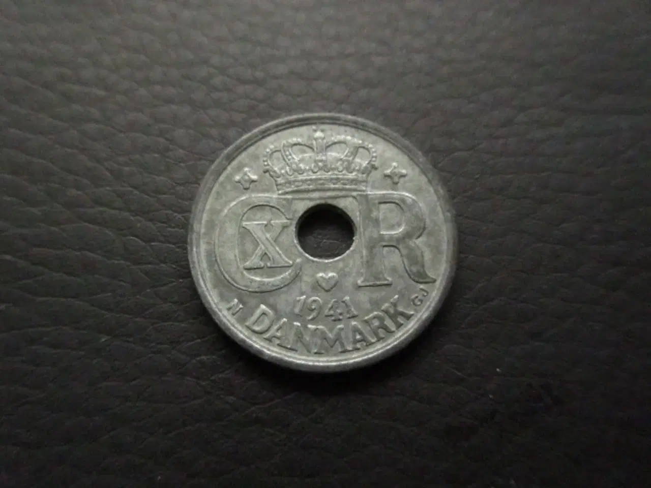 Billede 1 - 25 øre 1941 zink