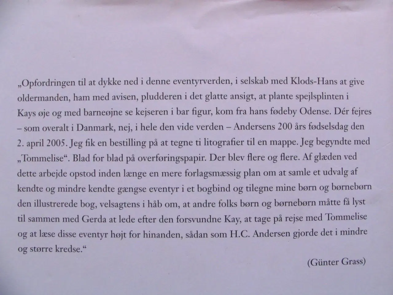 Billede 8 - H.C. Andersen & Günter Grass