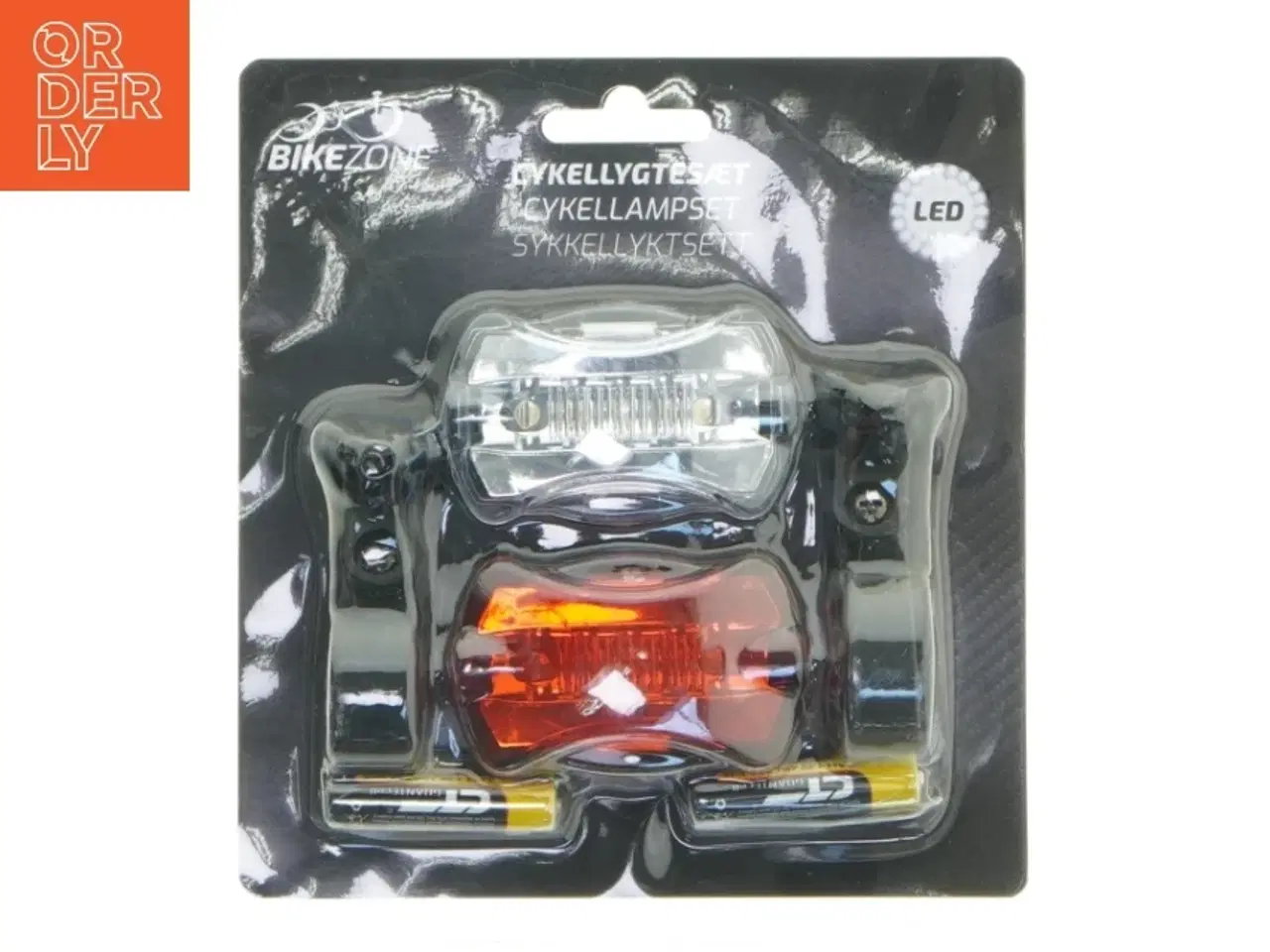 Billede 1 - LED Cykellygtesæt fra BikeZone