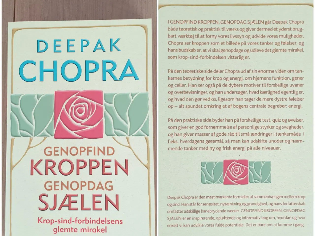 Billede 1 - Deepak Chopra bøger på dansk