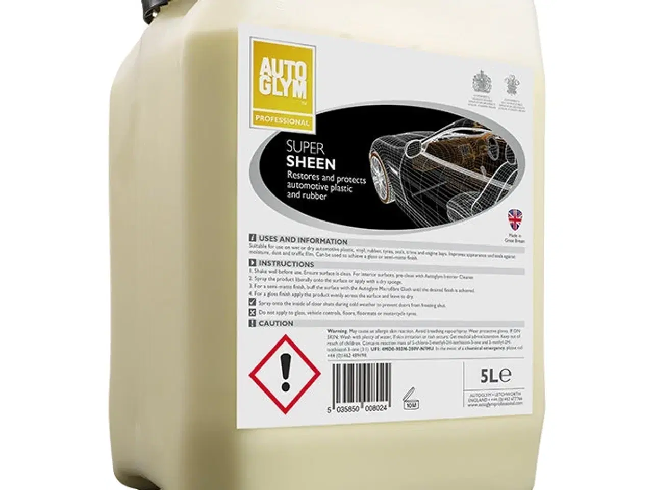 Billede 1 - Autoglym Super Sheen 5L Vinyl Makeup
