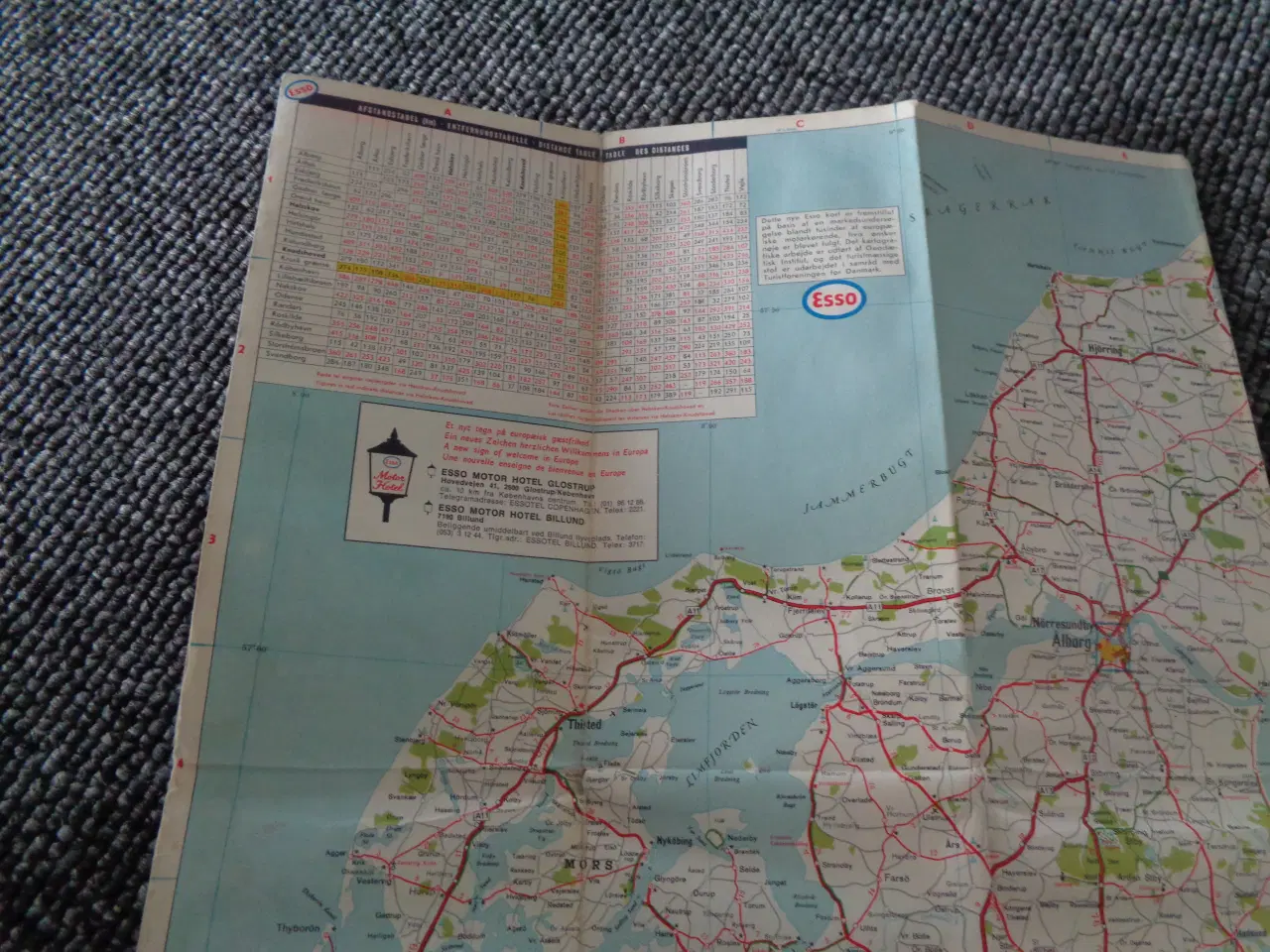 Billede 2 - Ældre Danmarks kort 
