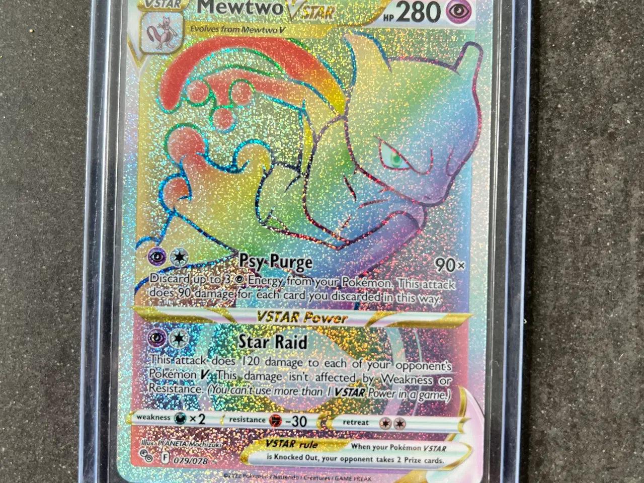 Billede 1 - Pokermon Mewtwo kort