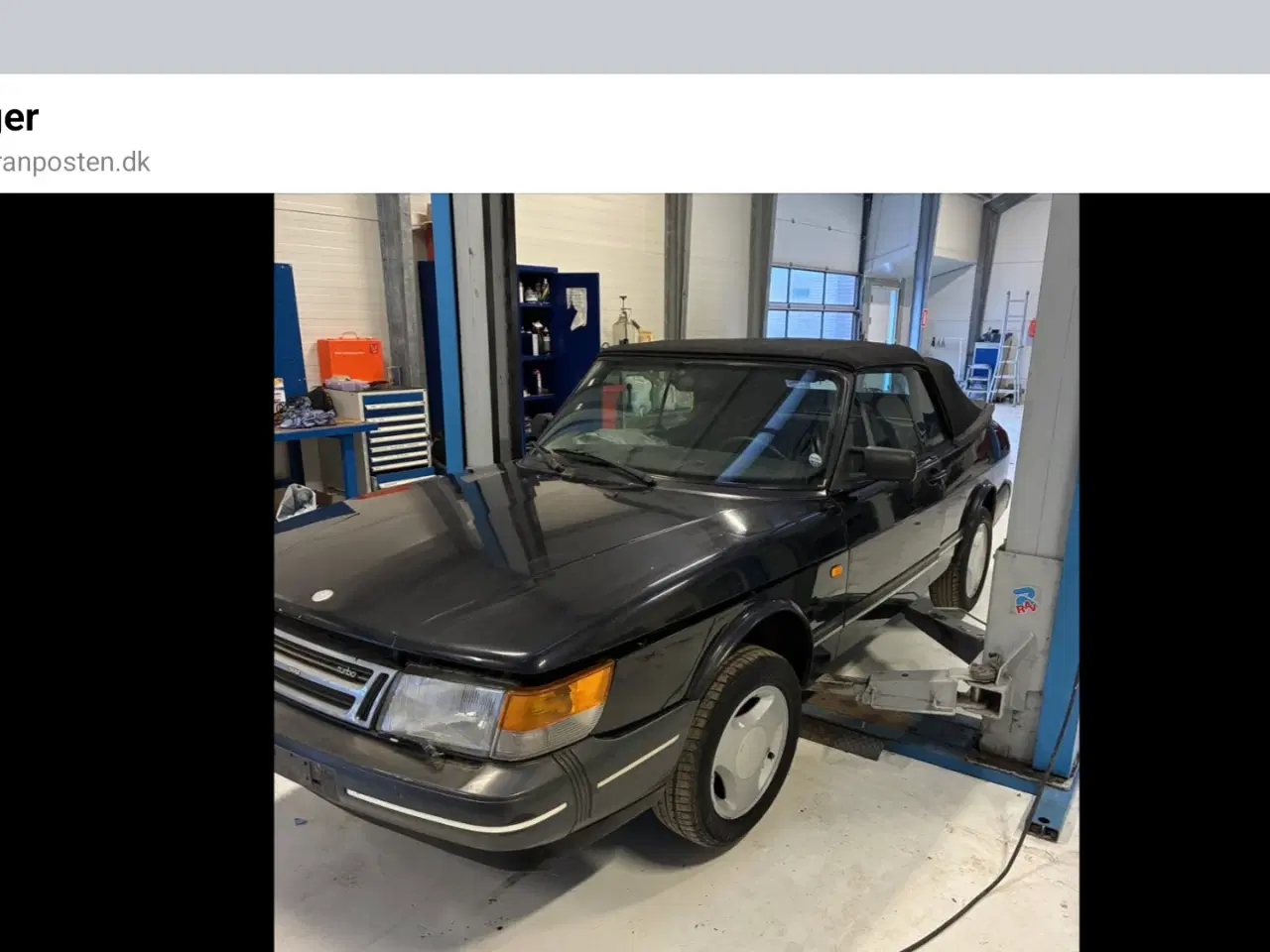 Billede 1 - Jeg søger dele til Saab 900 Cabriolet fra 1988: