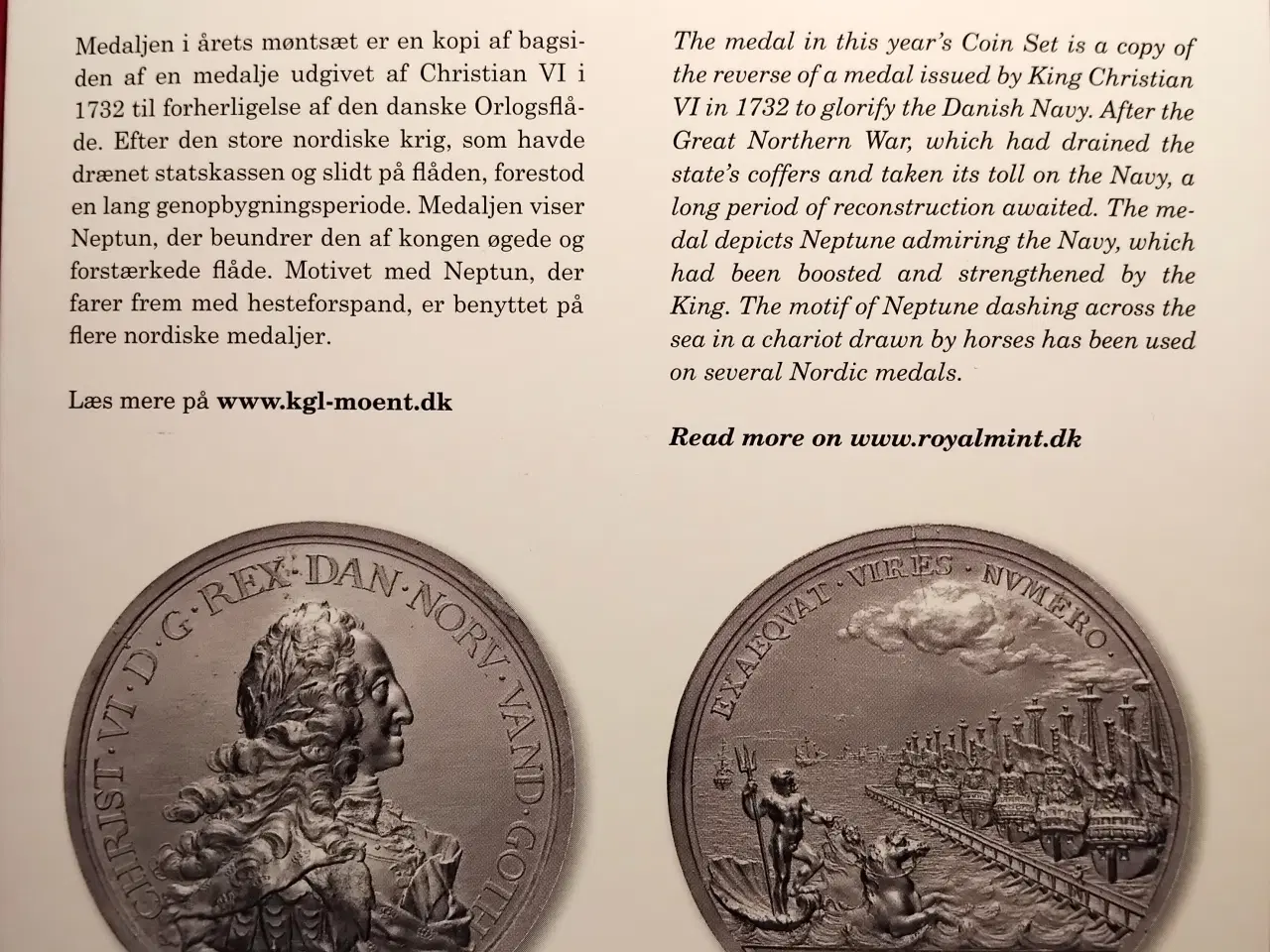 Billede 7 - DET KGL MØNTSÆT 2009 med NEPTUN MEDALJEN