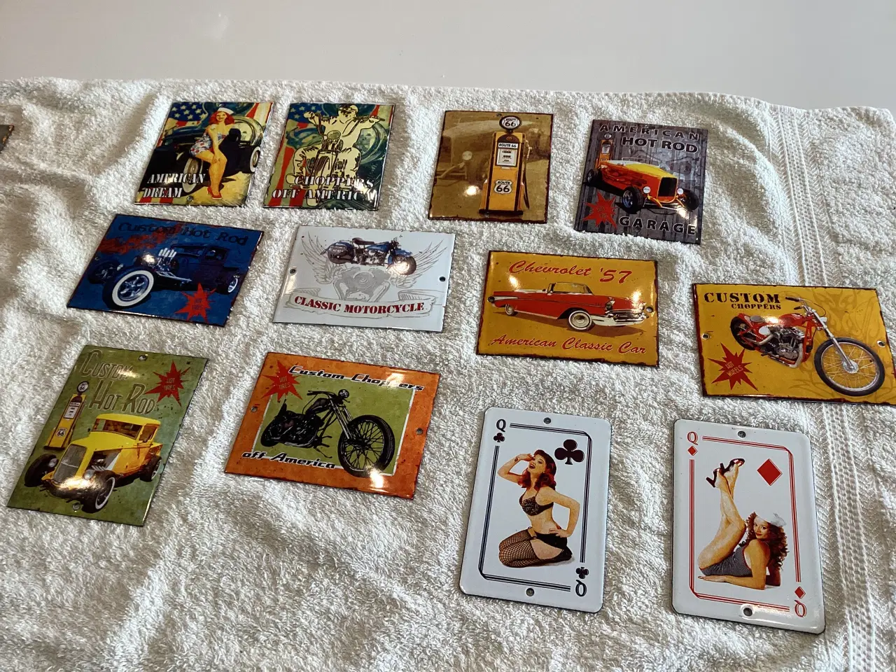 Billede 1 - Emalje skilte,fra 1980 erne