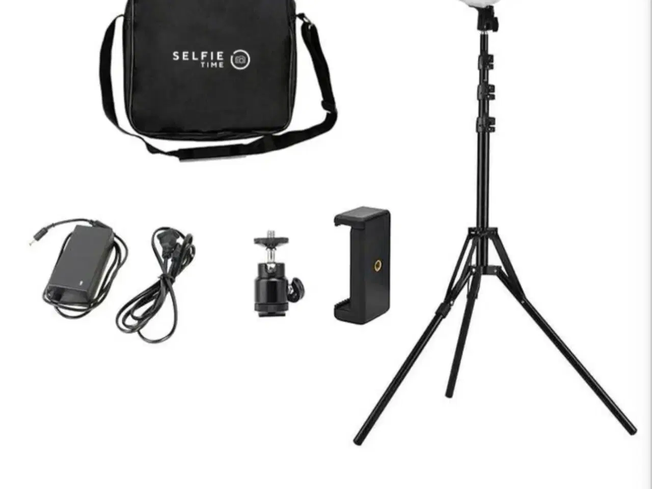 Billede 3 - Selfie stativ med ring light. 