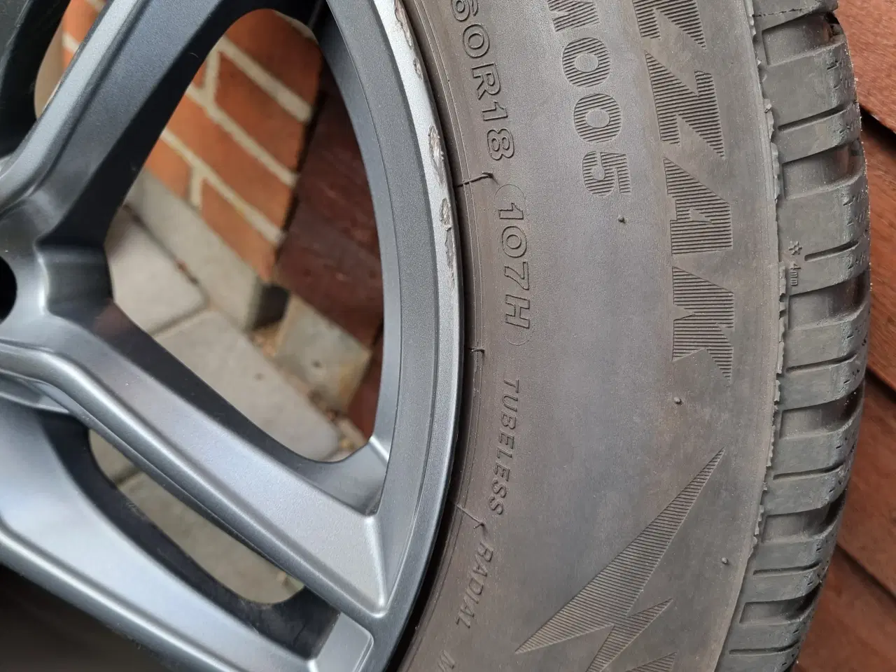 Billede 3 - Vinterdæk med fælge