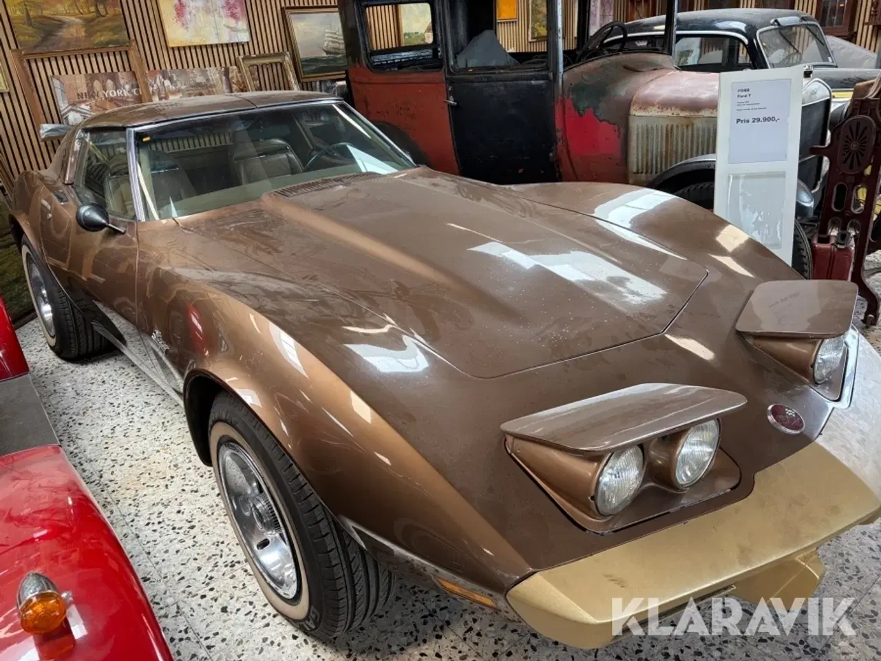 Billede 3 - Veteranbil Chevrolet Corvette Stingray