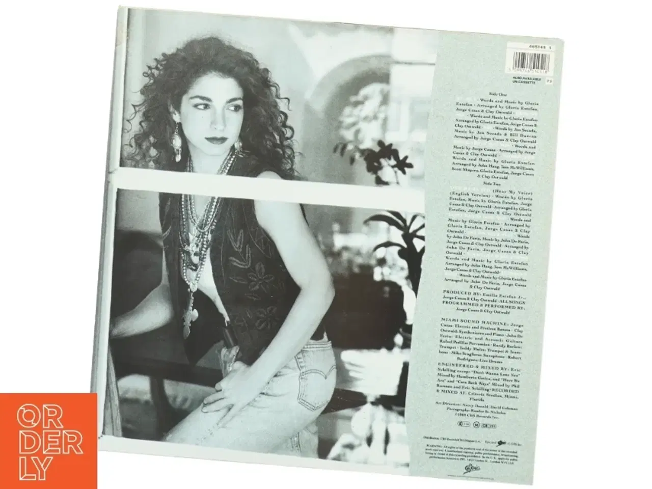 Billede 2 - Gloria Estefan Vinyl LP fra Epic (str. 31 x 31 cm)