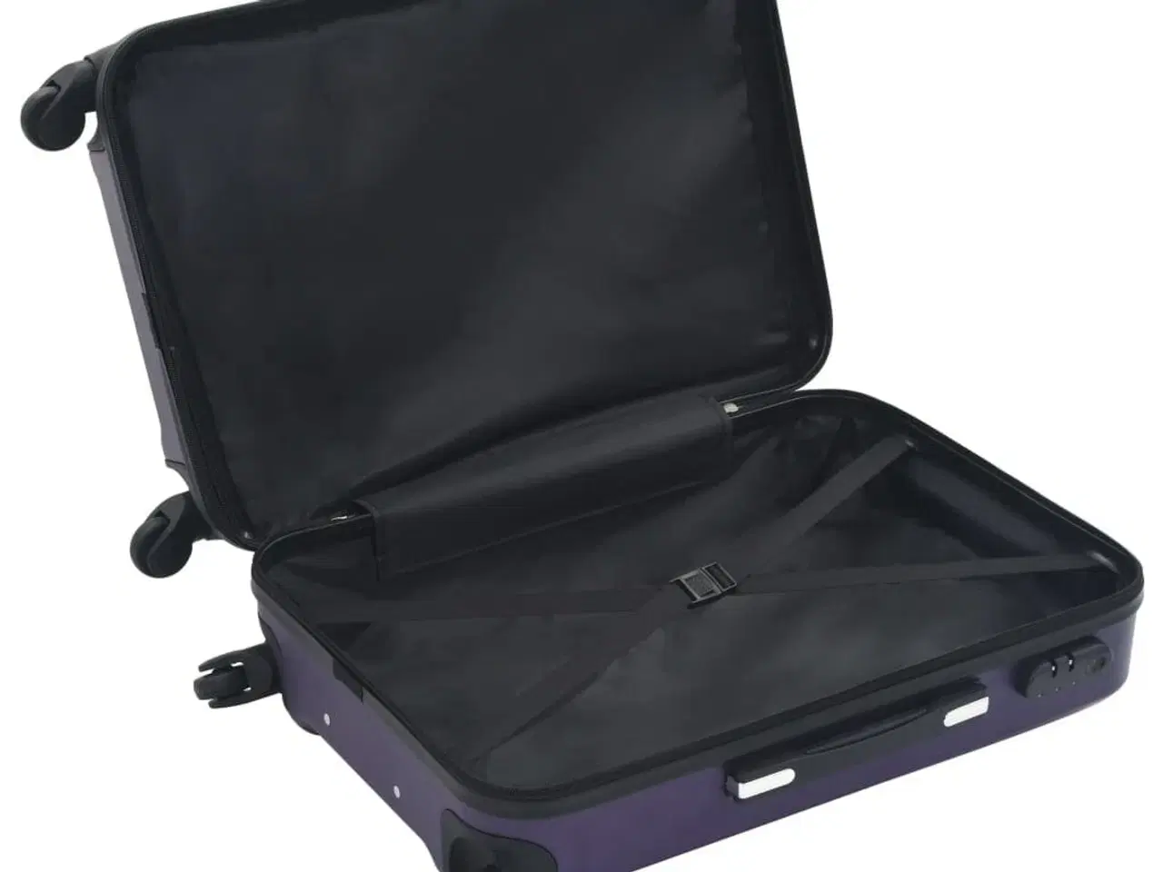 Billede 6 - Kuffert sæt i 3 dele hardcase ABS lilla